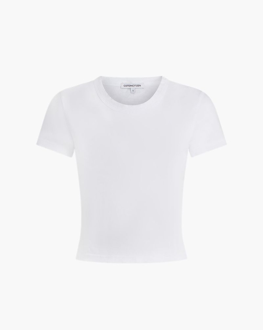 Abbigliamento COTTON CITIZEN | T-Shirt Classica Baby Bianco