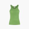 Abbigliamento RE/DONE | Canotta Ribbed Verde