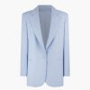 Abbigliamento THE ANDAMANE | Blazer Oversize Guia Azzurro