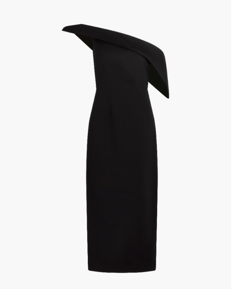 Abbigliamento ROLAND MOURET | Abito One-Shoulder Nero