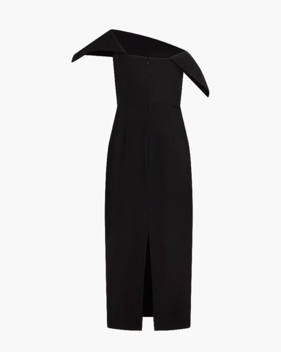 Abbigliamento ROLAND MOURET | Abito One-Shoulder Nero