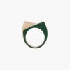 Accessori RAINBOW K | Anello Handcuff Verde Scuro