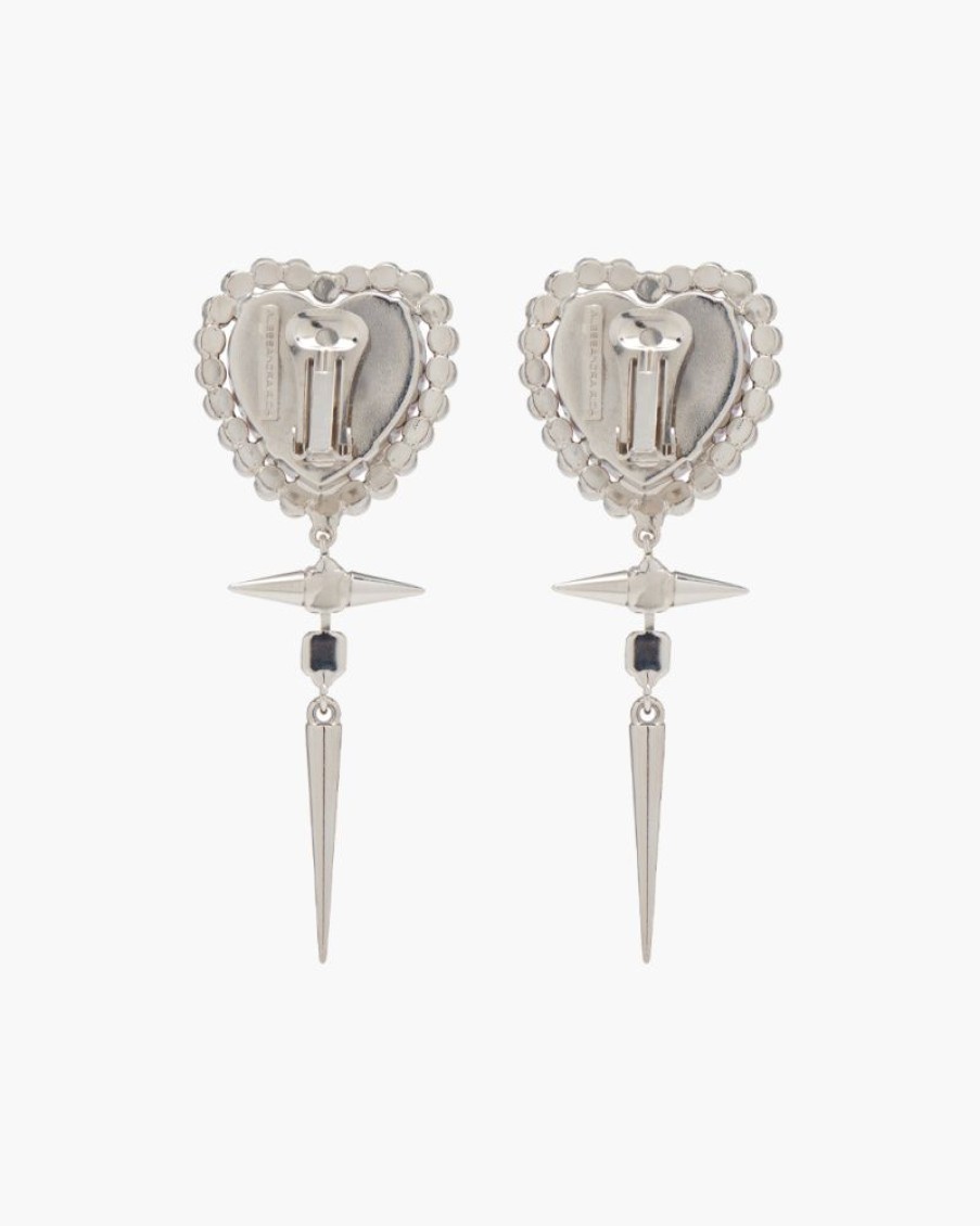 Accessori ALESSANDRA RICH | Orecchini A Cuore Argento