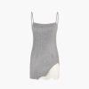 Abbigliamento ZEYNEP ARCAY | Abito Mini Con Pizzo Grigio