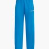 Abbigliamento SPORTY & RICH | Pantaloni Italic Logo Azzurro