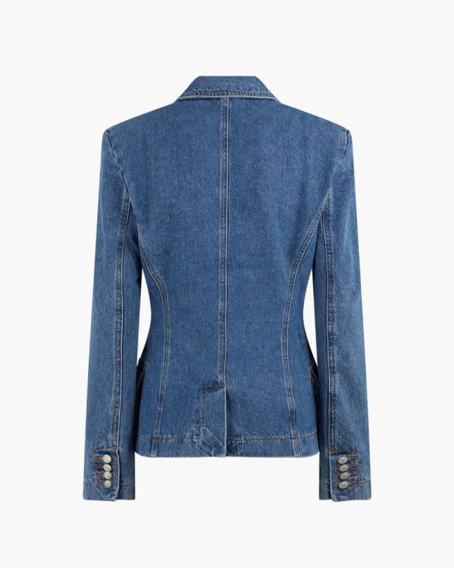 Abbigliamento MAGDA BUTRYM | Blazer In Denim Blu