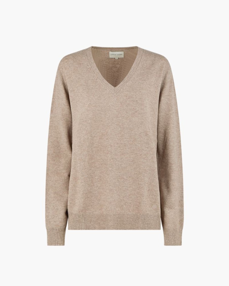 Abbigliamento LOULOU STUDIO | Maglione Serafini Beige Melange