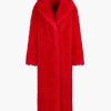 Abbigliamento THE ANDAMANE | Cappotto Maxi Olena Rosso