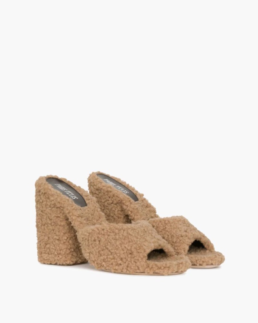 Scarpe PARIS TEXAS | Mule In Teddy Anja Beige