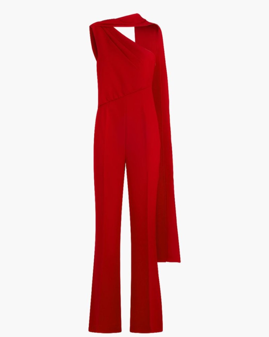 Abbigliamento ROLAND MOURET | Tuta Asimmetrica Rosso