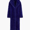 Abbigliamento THE ANDAMANE | Cappotto Maxi Olena Blu Elettrico