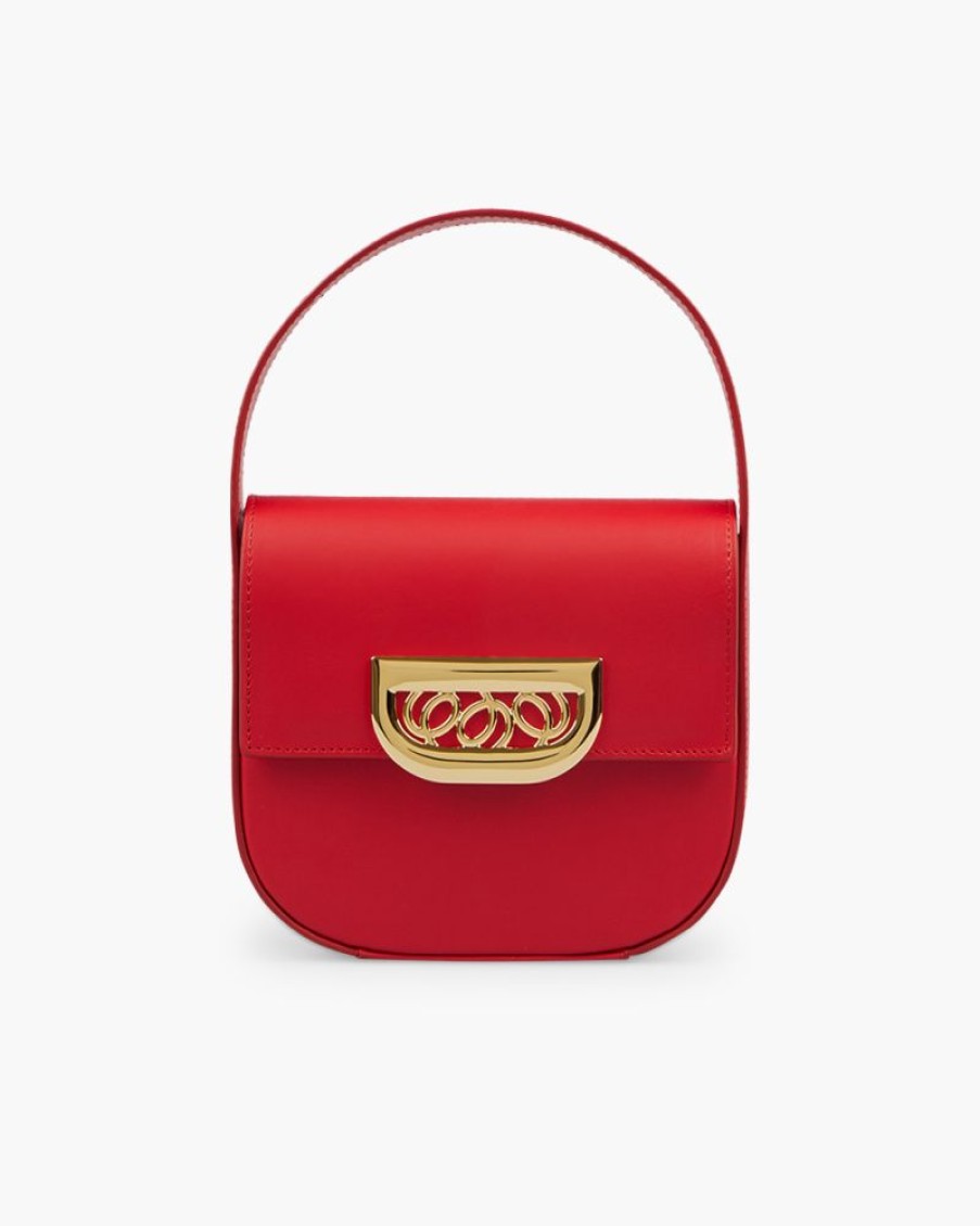 Borse DESTREE | Borsa Small Martin Rosso Brillante