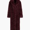 Abbigliamento THE ANDAMANE | Cappotto Maxi Olena Rouge Noir