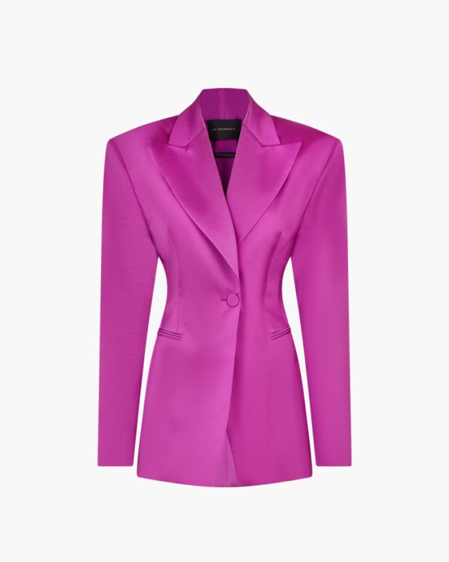 Abbigliamento THE ANDAMANE | Blazer Ottavia Rosa Orchid