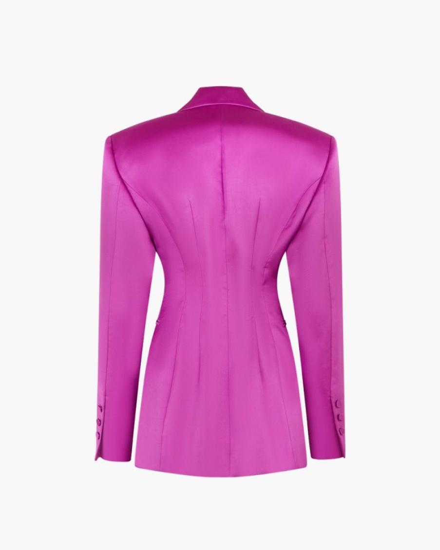 Abbigliamento THE ANDAMANE | Blazer Ottavia Rosa Orchid