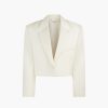 Abbigliamento MAGDA BUTRYM | Blazer Crop Bianco