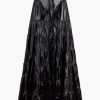 Abbigliamento ZEYNEP ARCAY | Gonna Maxi In Pelle Nero