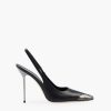 Scarpe PARIS TEXAS | Mule Con Punta Decorata Lidia Nero