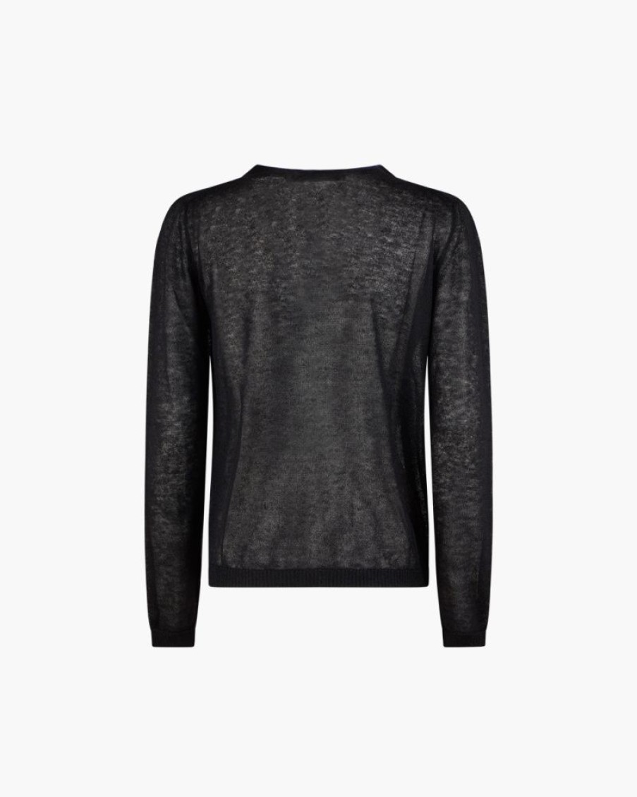 Abbigliamento ZEYNEP ARCAY | Cardigan In Mohair Nero