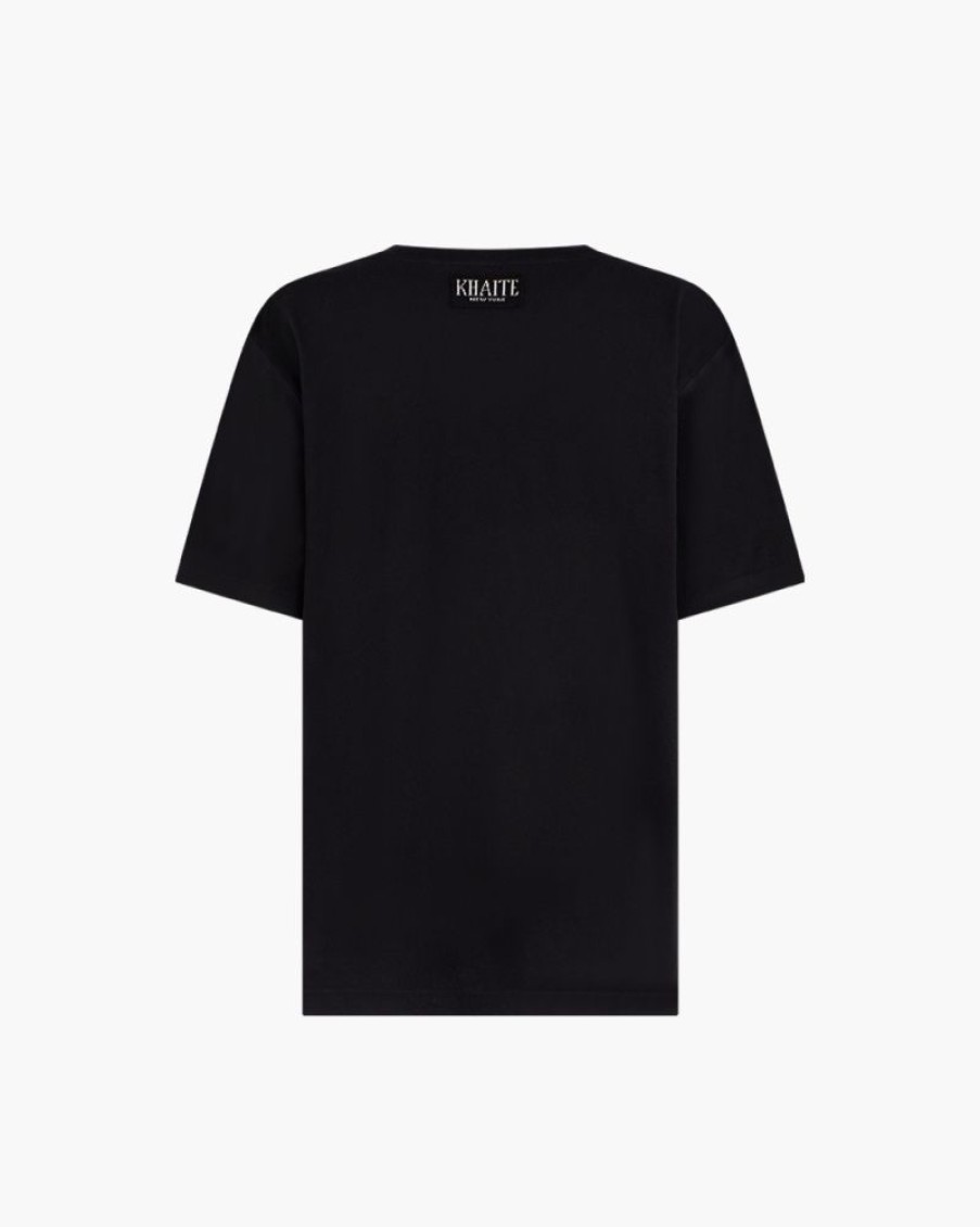 Abbigliamento KHAITE | T-Shirt Mae Nero