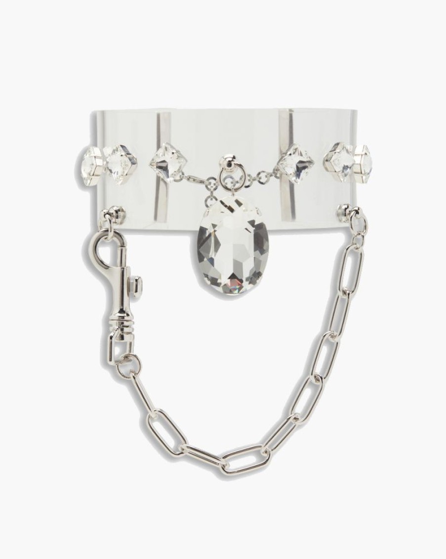 Accessori ALESSANDRA RICH | Choker Rigido In Pvc Trasparente