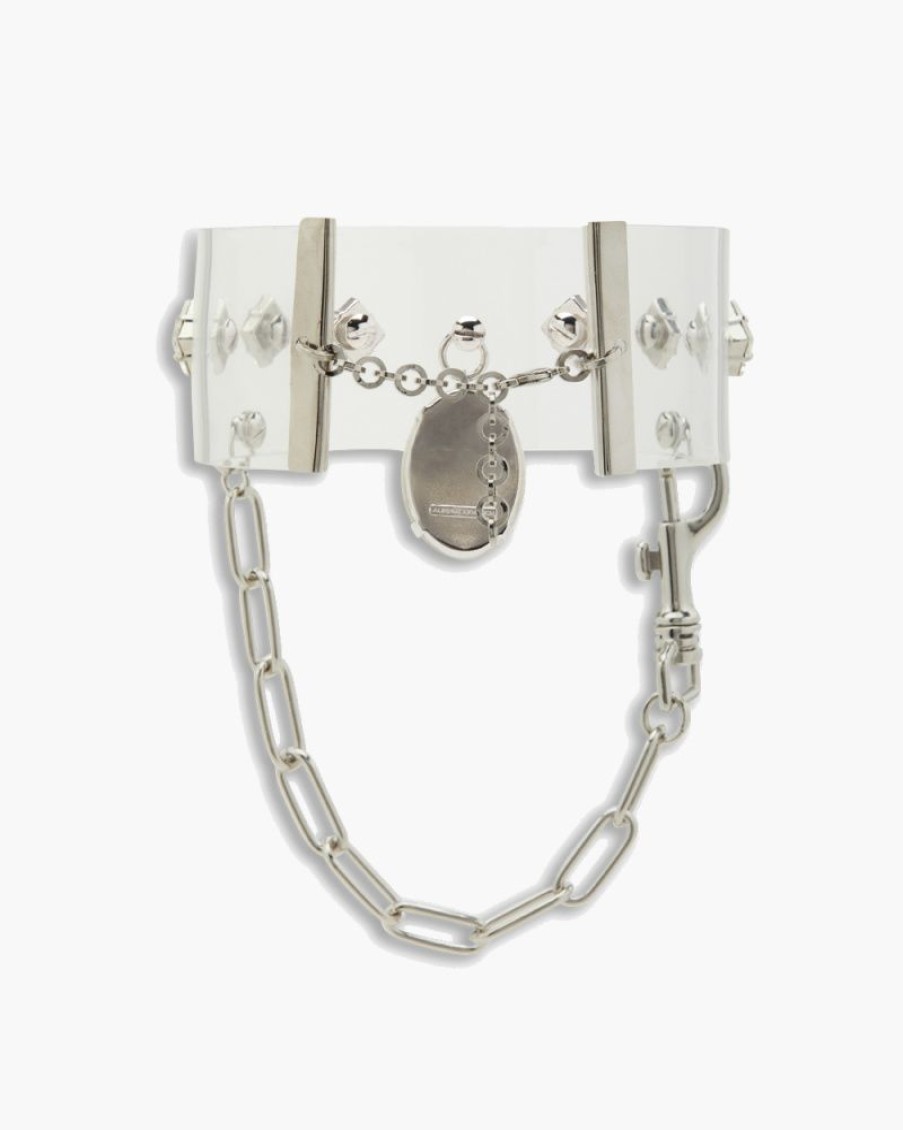 Accessori ALESSANDRA RICH | Choker Rigido In Pvc Trasparente