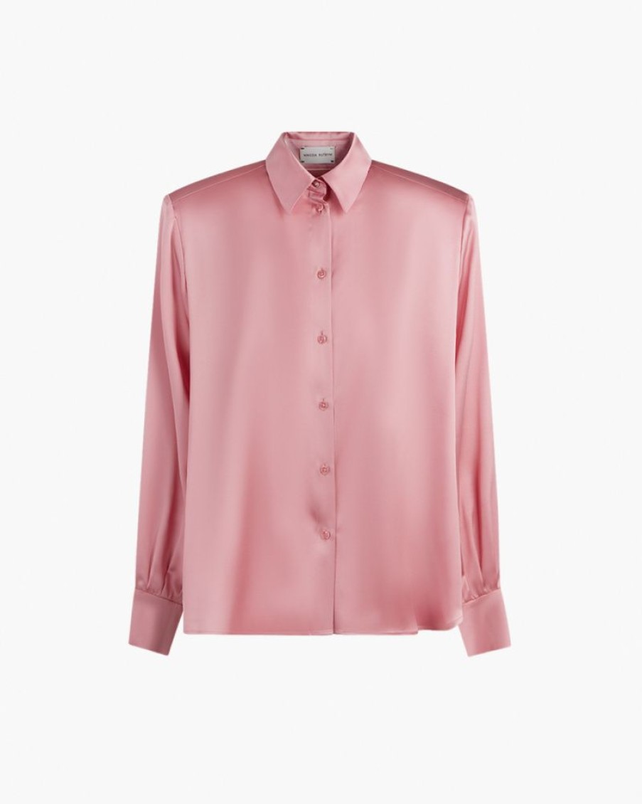 Abbigliamento MAGDA BUTRYM | Camicia In Seta Rosa