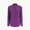 Abbigliamento EQUIPMENT | Camicia A Maniche Lunghe Viola