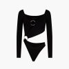 Abbigliamento LOUISA BALLOU | Body Con Cut-Out Nero