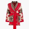 Abbigliamento ALANUI | Cardigan Icon In Jaquard Fire