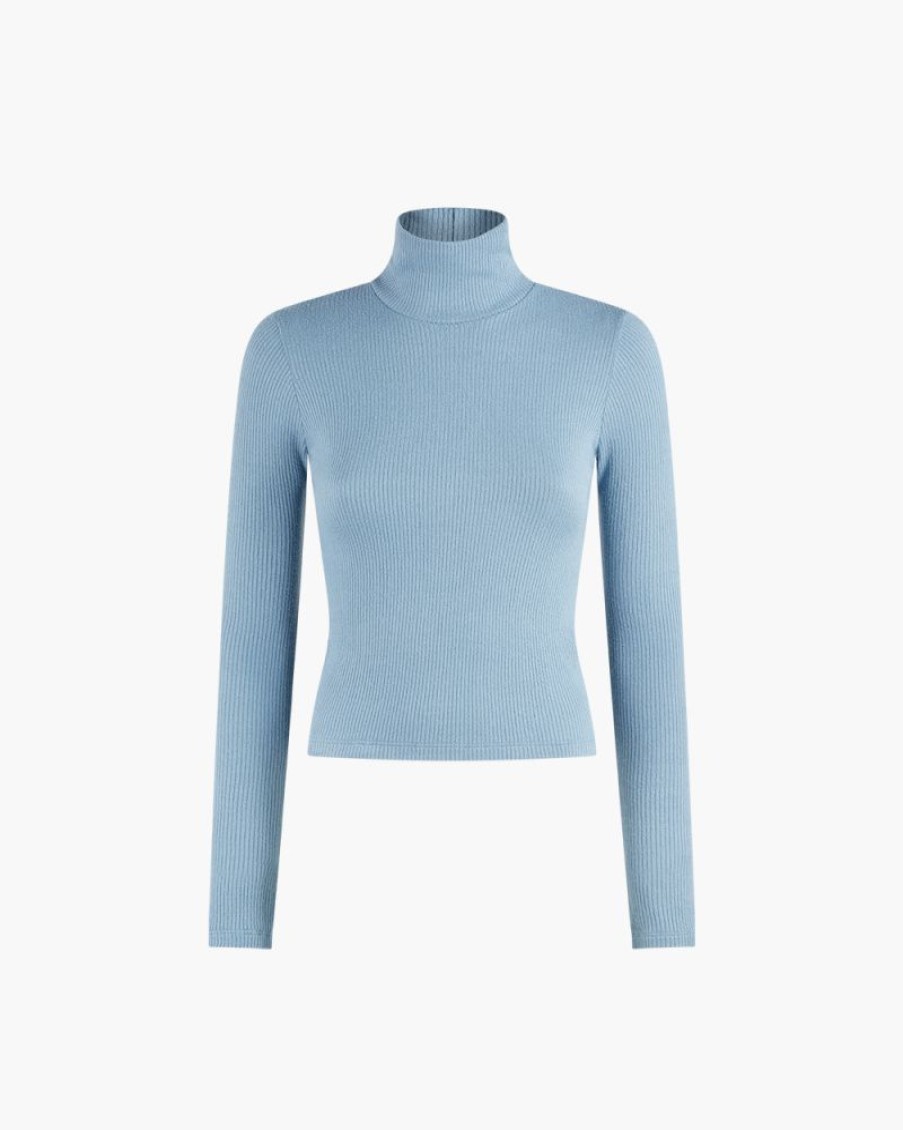 Abbigliamento SABLYN | Maglia Turtleneck Hailey Azzurro