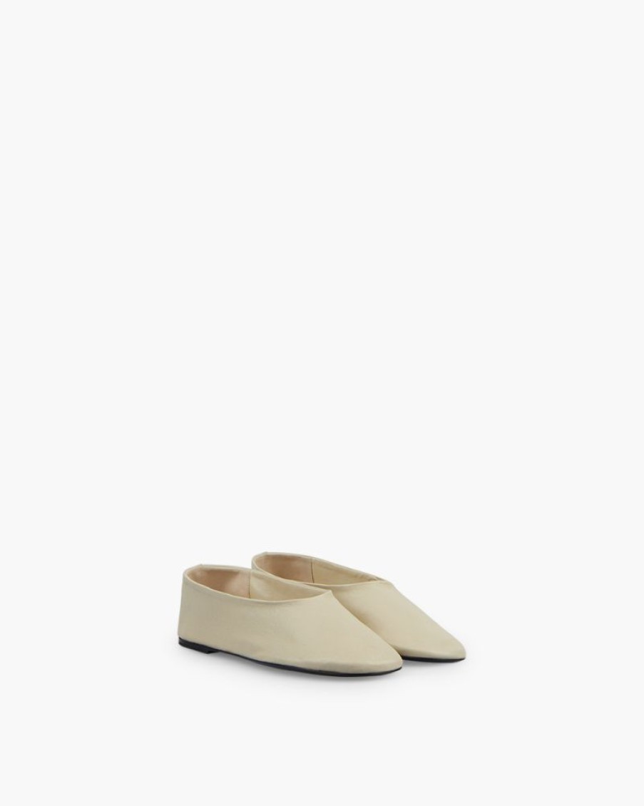 Scarpe KHAITE | Ballerina Marcy Bianco