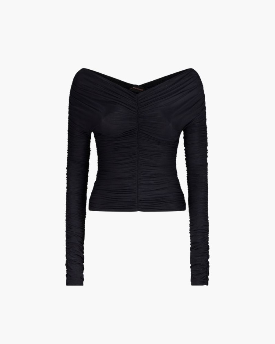 Abbigliamento THE ANDAMANE | Top Nicole Nero