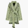 Abbigliamento ALANUI | Cardigan Bandana Jacquard Verde