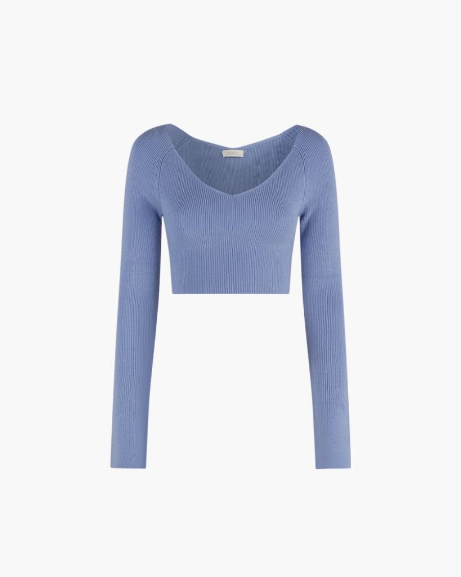 Abbigliamento LAPOINTE | Maglia Crop Top Lavanda