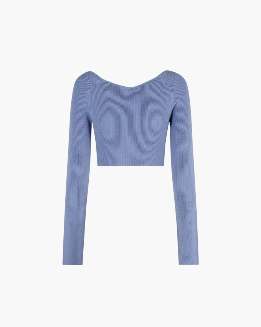 Abbigliamento LAPOINTE | Maglia Crop Top Lavanda